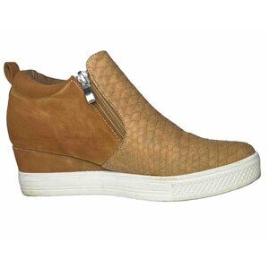 Ccocci Viva Textured Wedge Shoes In Brown Size 10